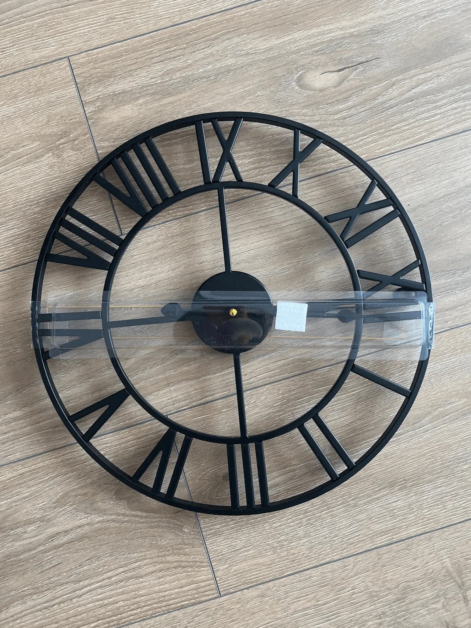 Classic Roman Numeral Metal Wall Clock - Image 18