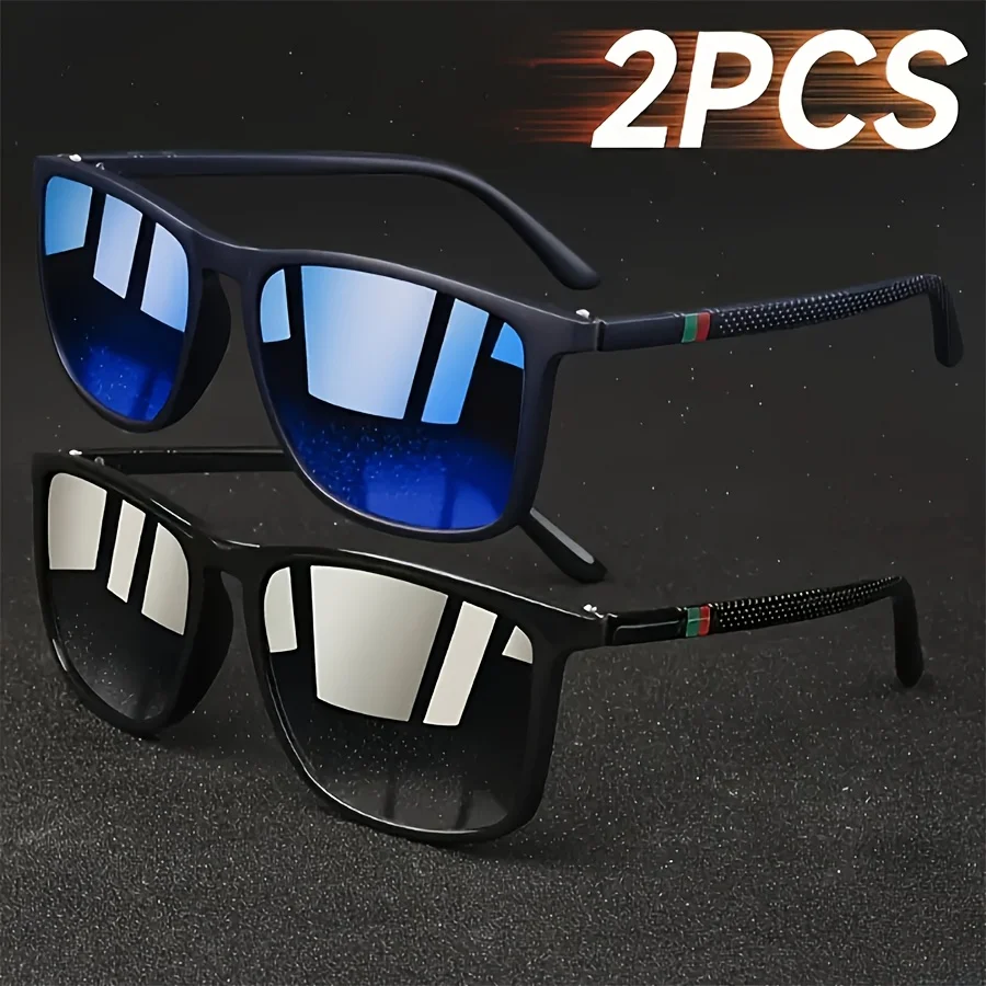 Classic Square Men'S Glasses, Comfortable And Lightweight Black-Framed Glasses, Ideal Choice for Gifting - Image 7