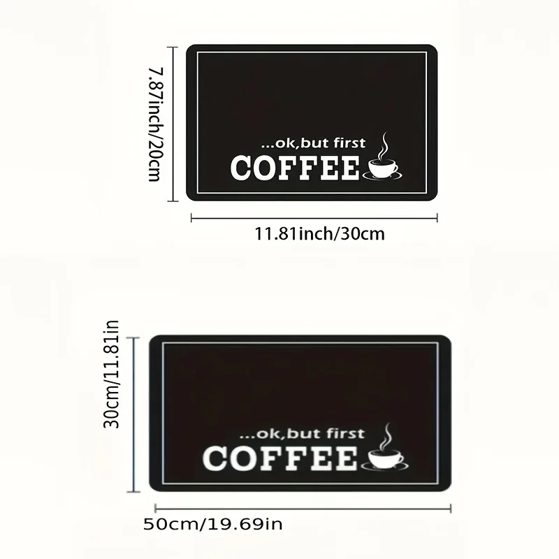 Montero Milan Coffee Machine Water Absorbent Mat, Kitchen Countertop Drainage Mat - Perfect for Easter, Birthday, Mother's Day, Halloween, and Christmas Gifts - Image 3