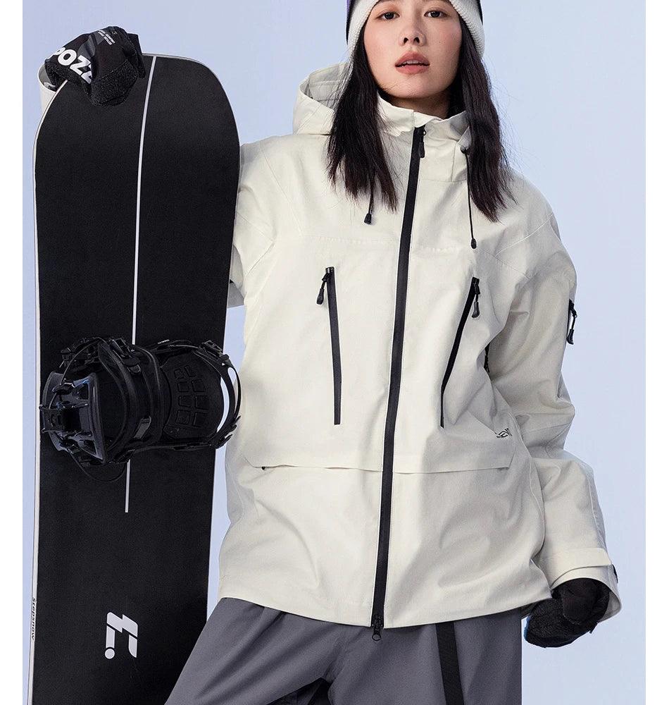 COPOZZ Ski Jacket Women Man Hooded Ski Wear Windproof Winter Overalls Hoodie Waterproof Outdoor Sports Clothing Snowboard - Image 27