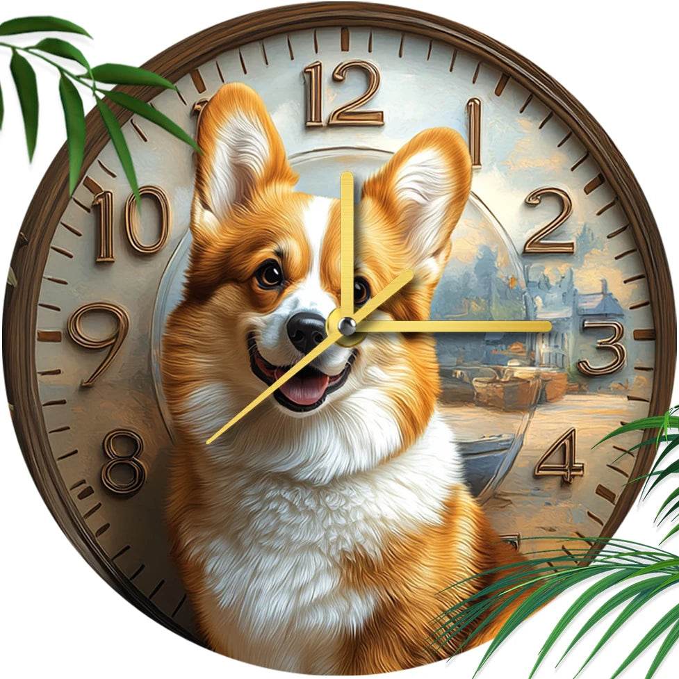 Corgi Silent Wall Clock - Image 4