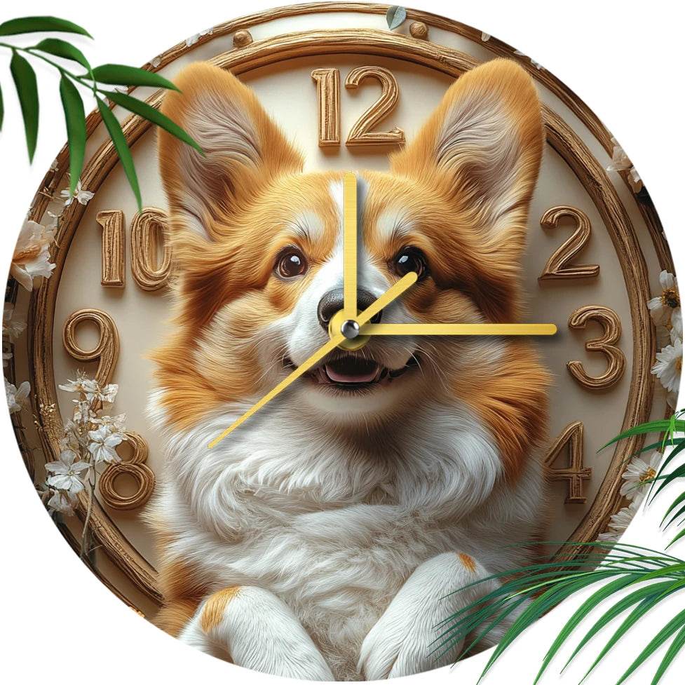 Corgi Silent Wall Clock - Image 5