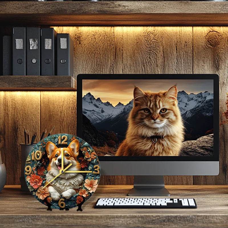 Corgi Silent Wall Clock - Image 6
