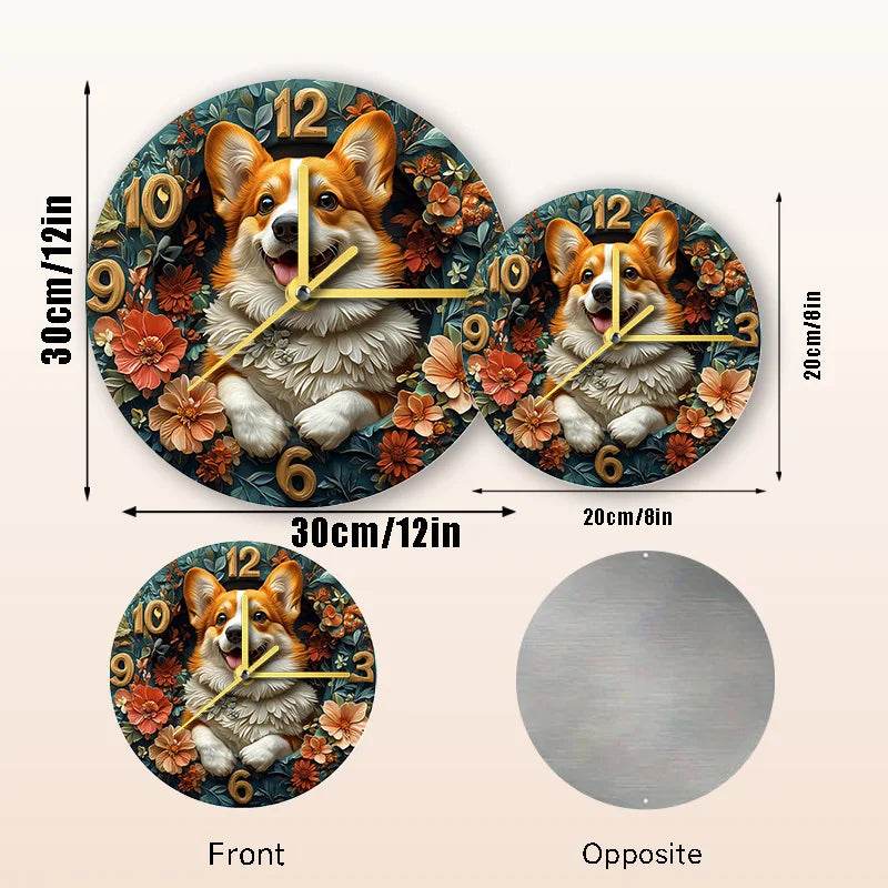 Corgi Silent Wall Clock - Image 9