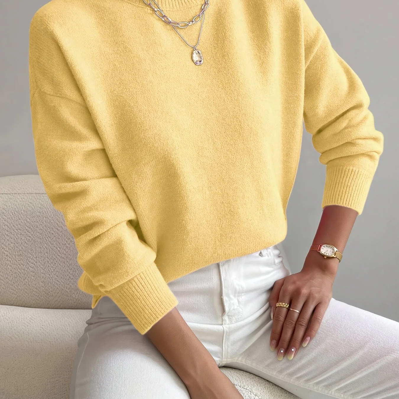 Dario Soft Knit Sweater - Image 24