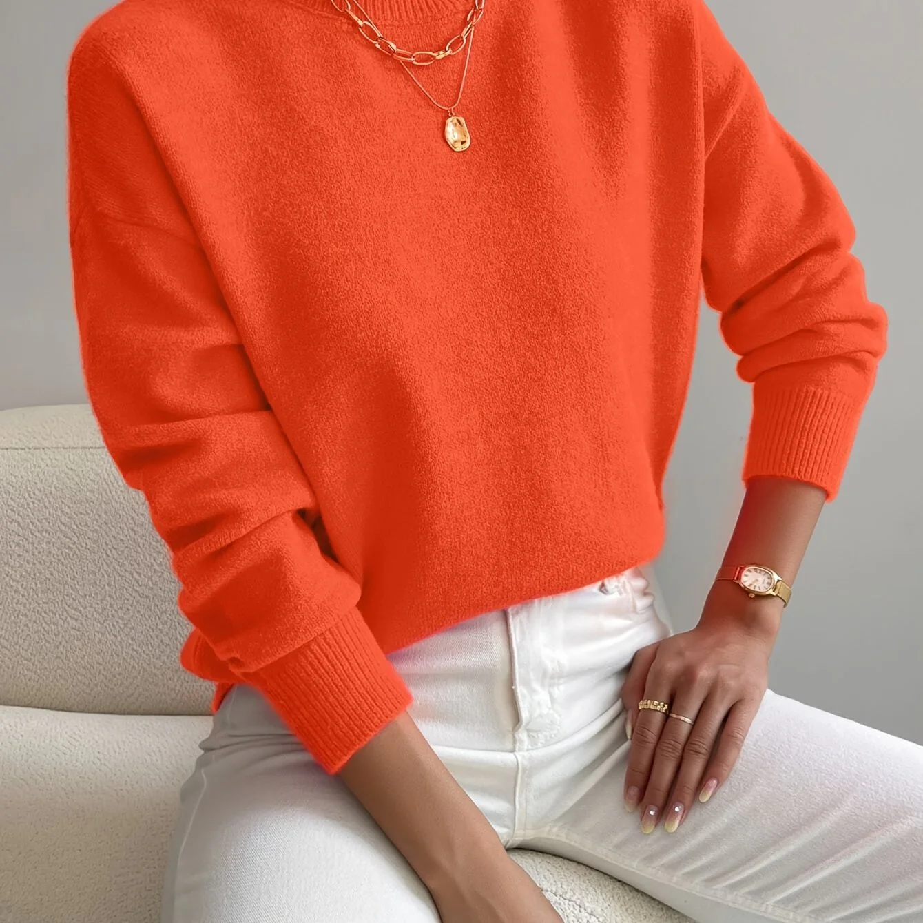 Dario Soft Knit Sweater - Image 3
