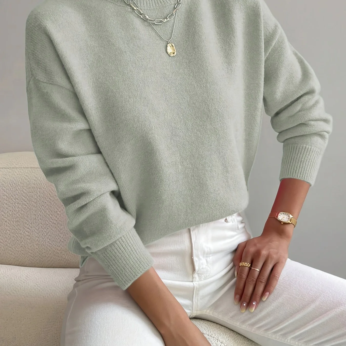 Dario Soft Knit Sweater - Image 39
