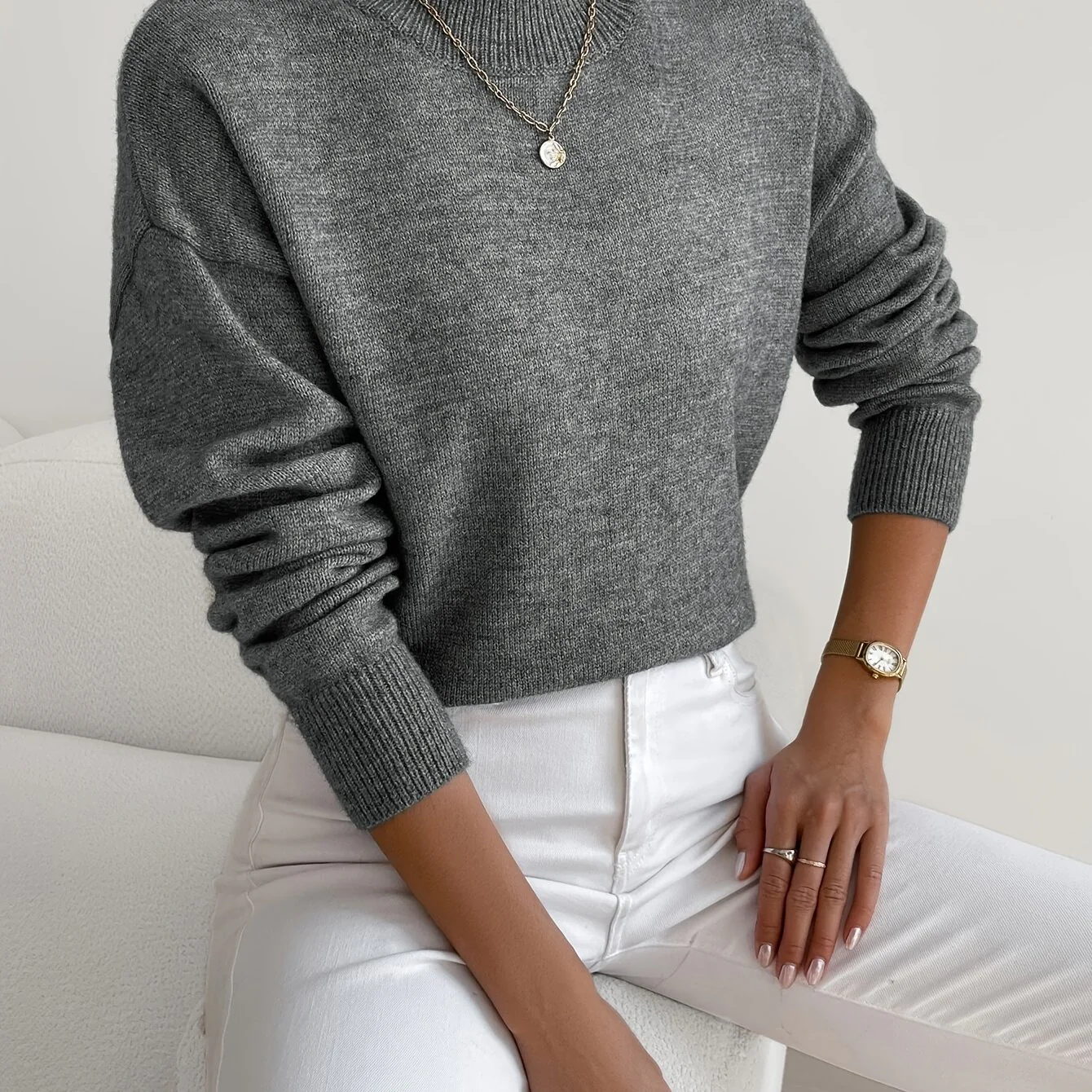 Dario Soft Knit Sweater - Image 4