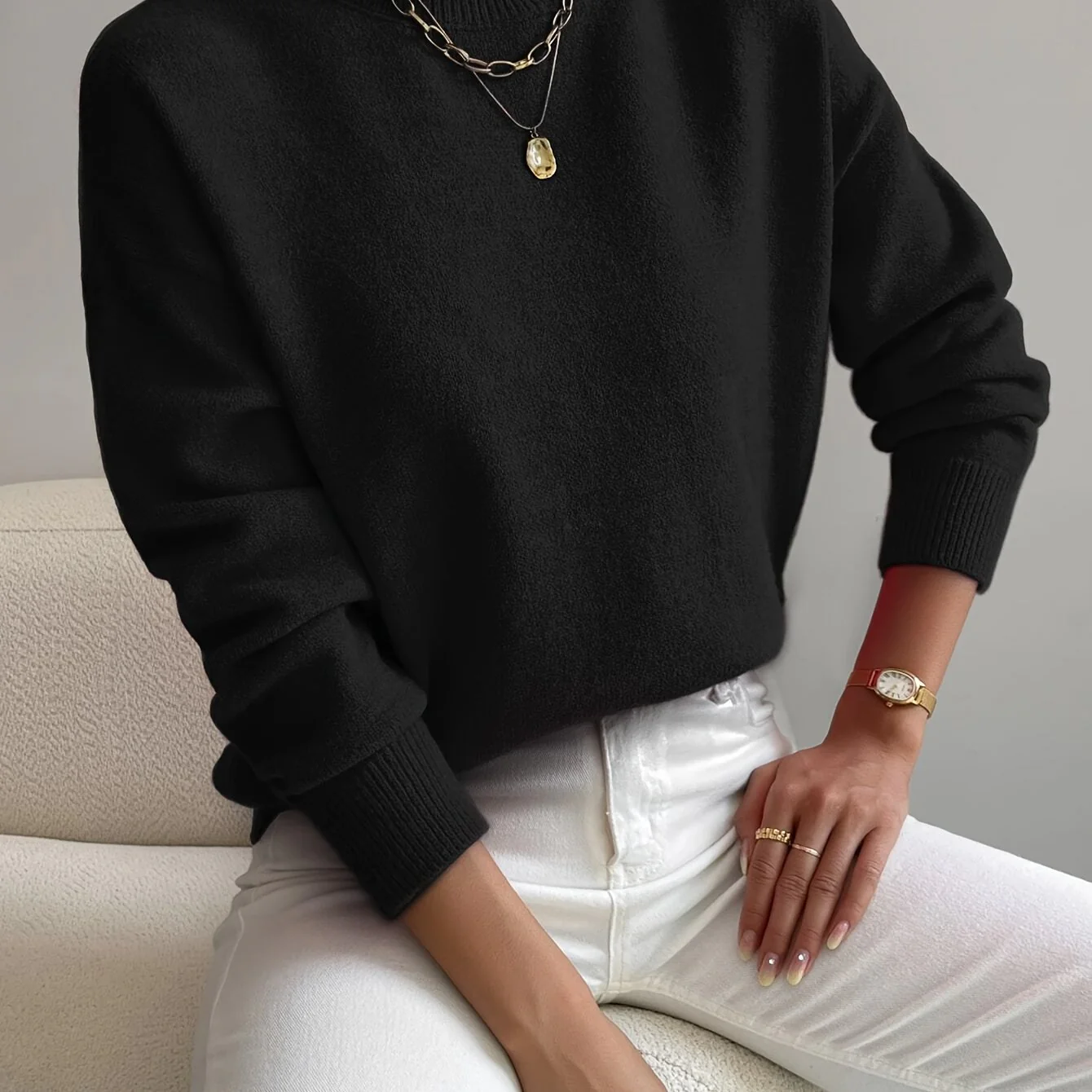 Dario Soft Knit Sweater - Image 41