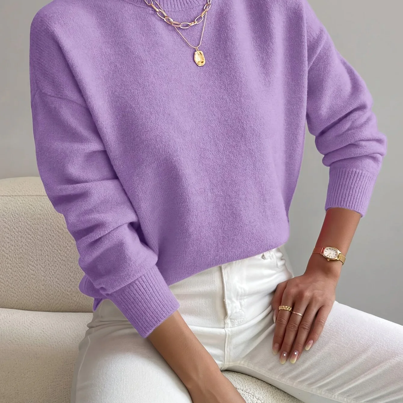 Dario Soft Knit Sweater - Image 7