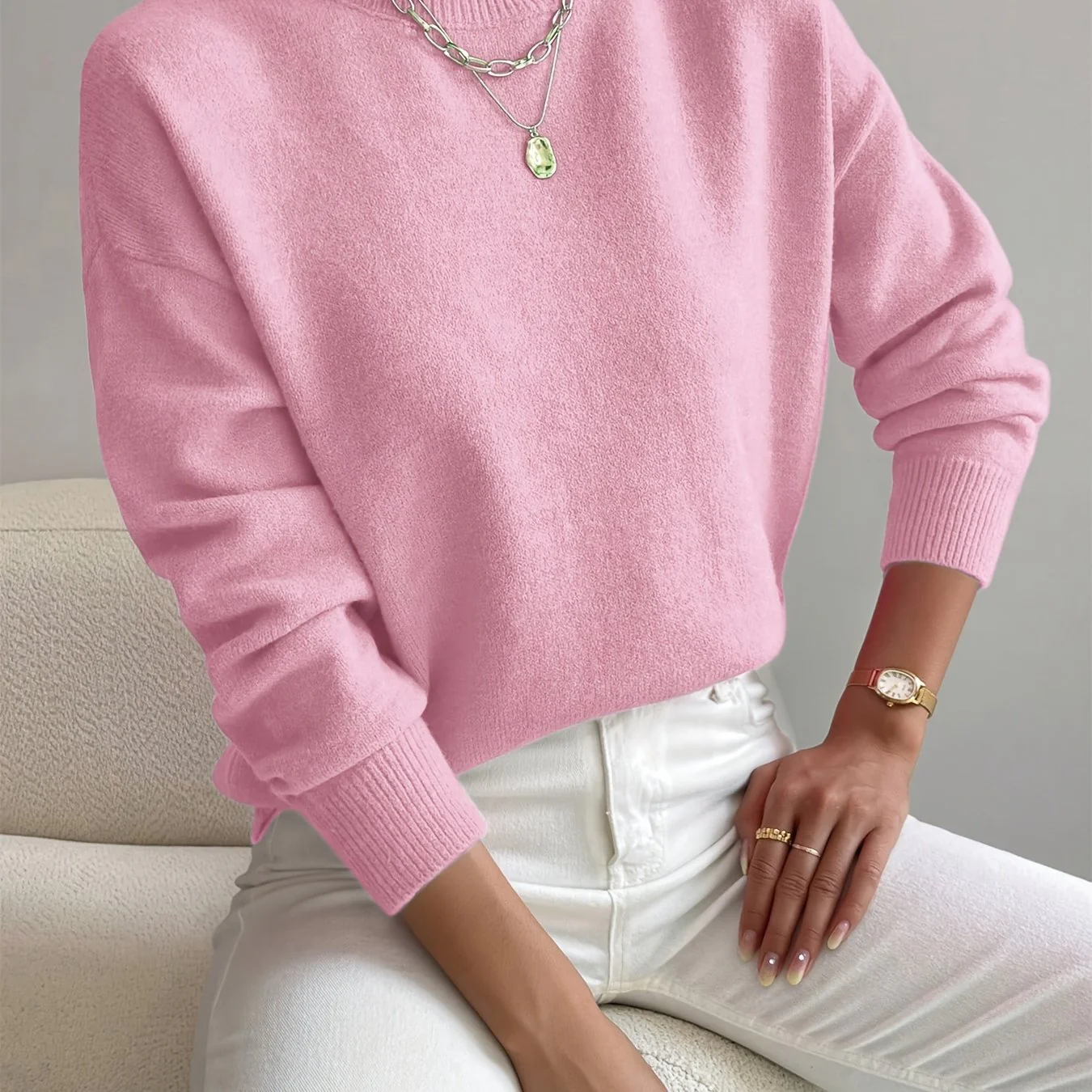 Dario Soft Knit Sweater - Image 9