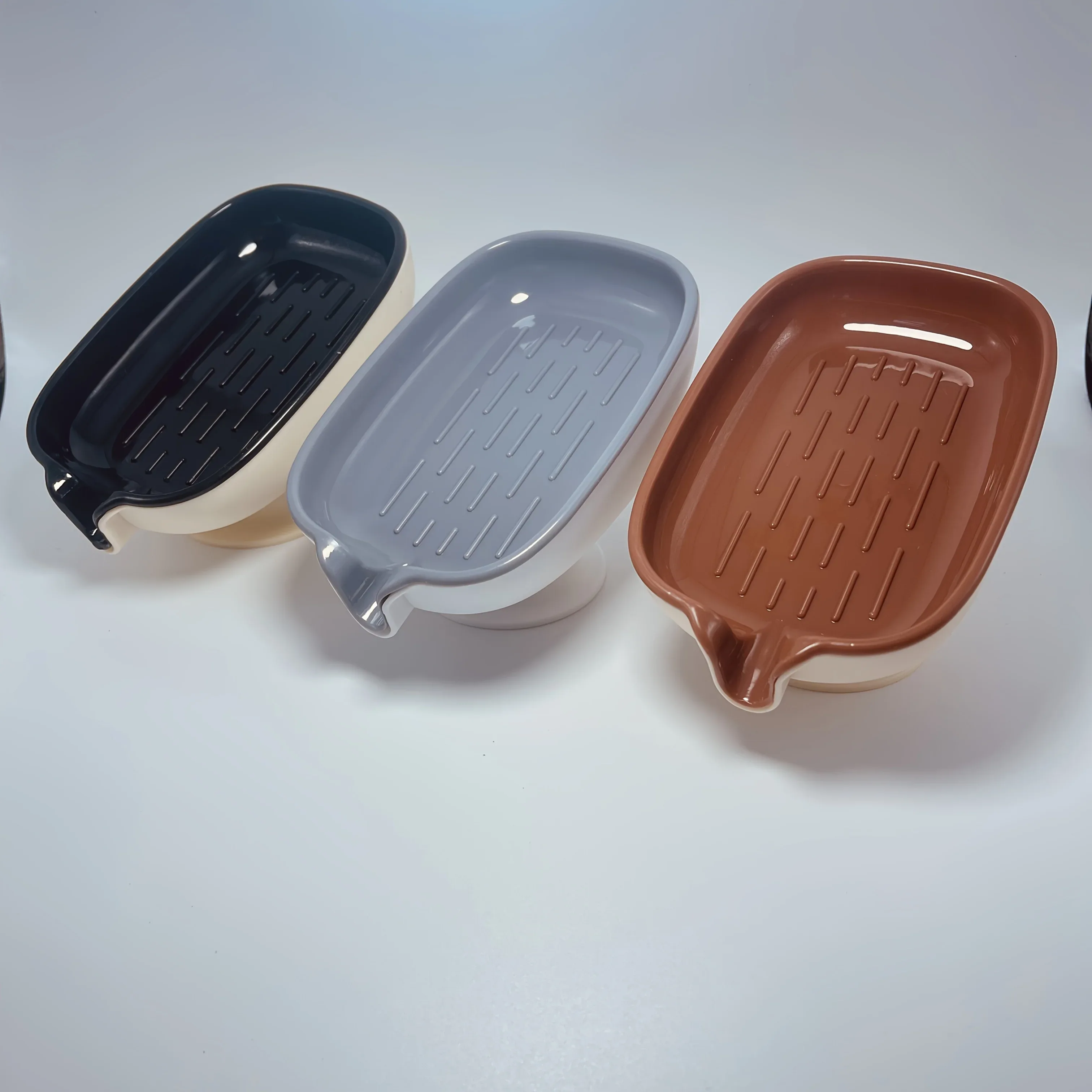 Montero Milan Drain soap dish, soap holder, bathroom drain soap rack, household suction cup soap box without drilling, scented soap holder, scented soap tray, bathroom soap container and storage - Image 19