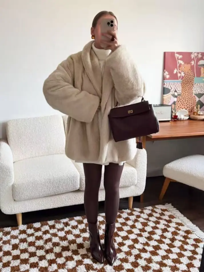 faux fur coat women - Image 3