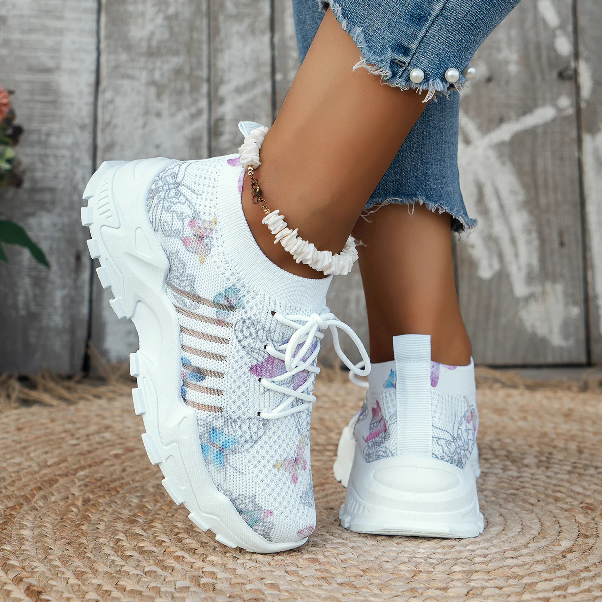 Fiora Mesh Sneakers - Image 10
