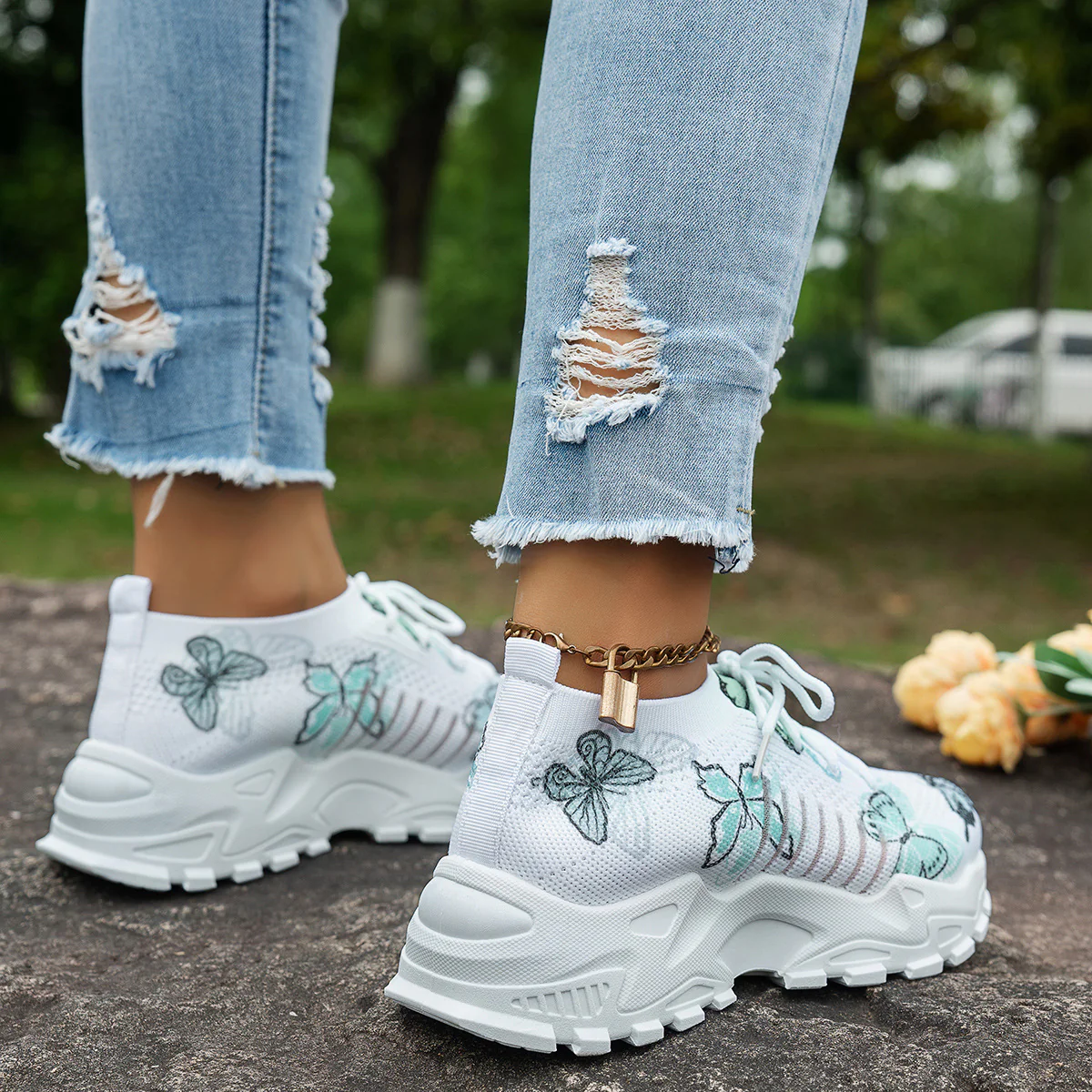 Fiora Mesh Sneakers - Image 18