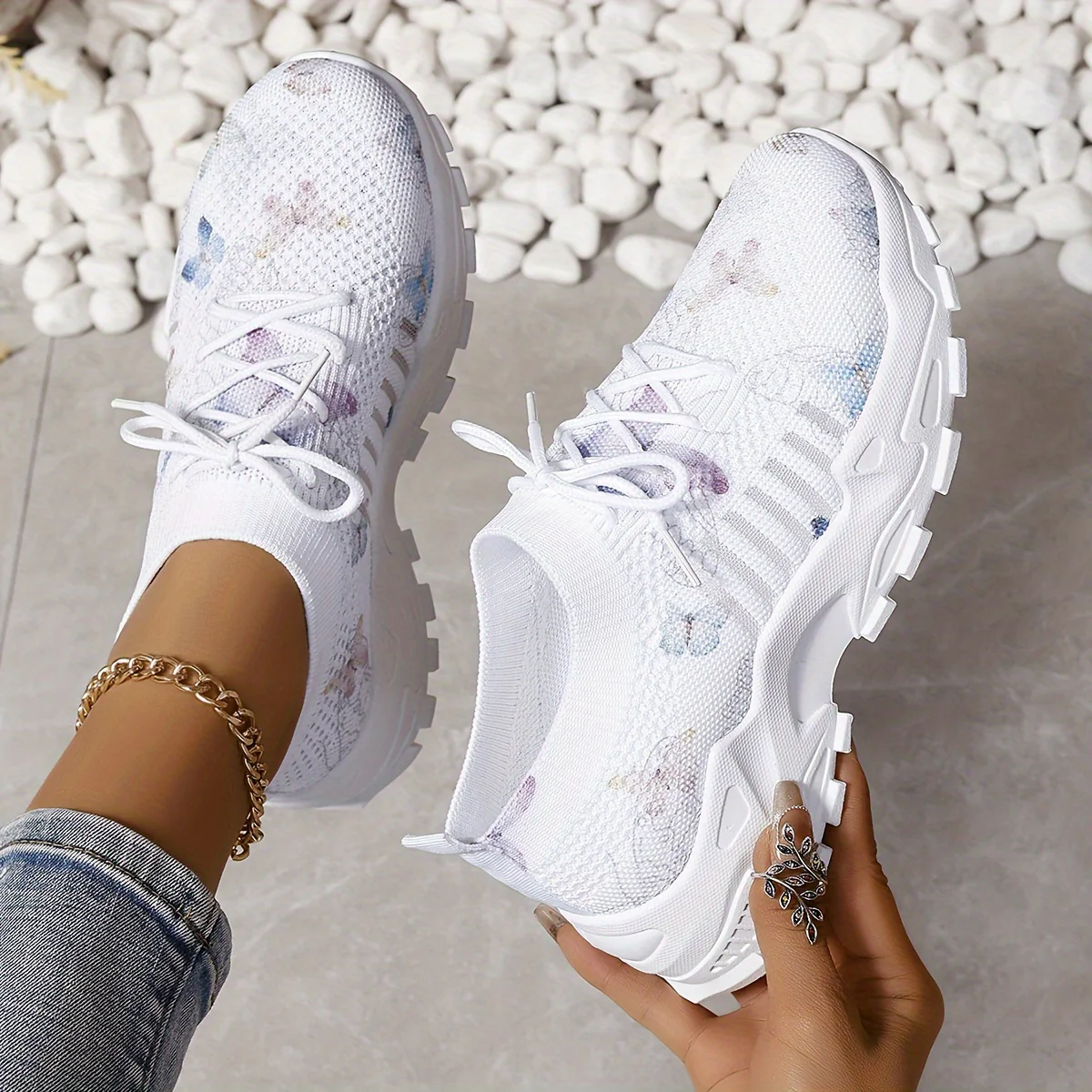Fiora Mesh Sneakers - Image 7