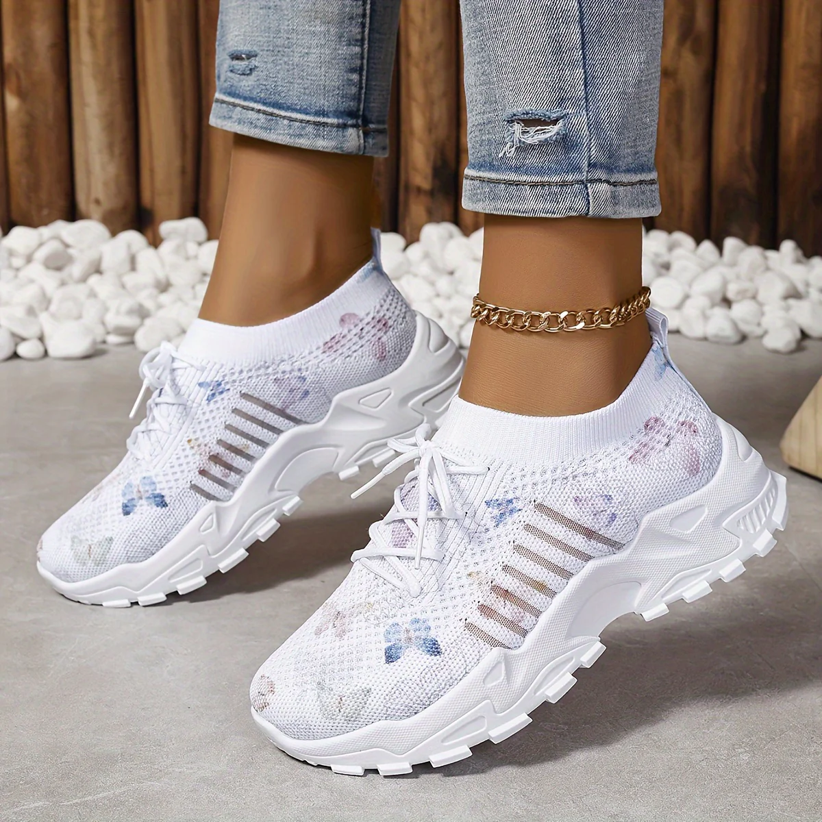 Fiora Mesh Sneakers - Image 9
