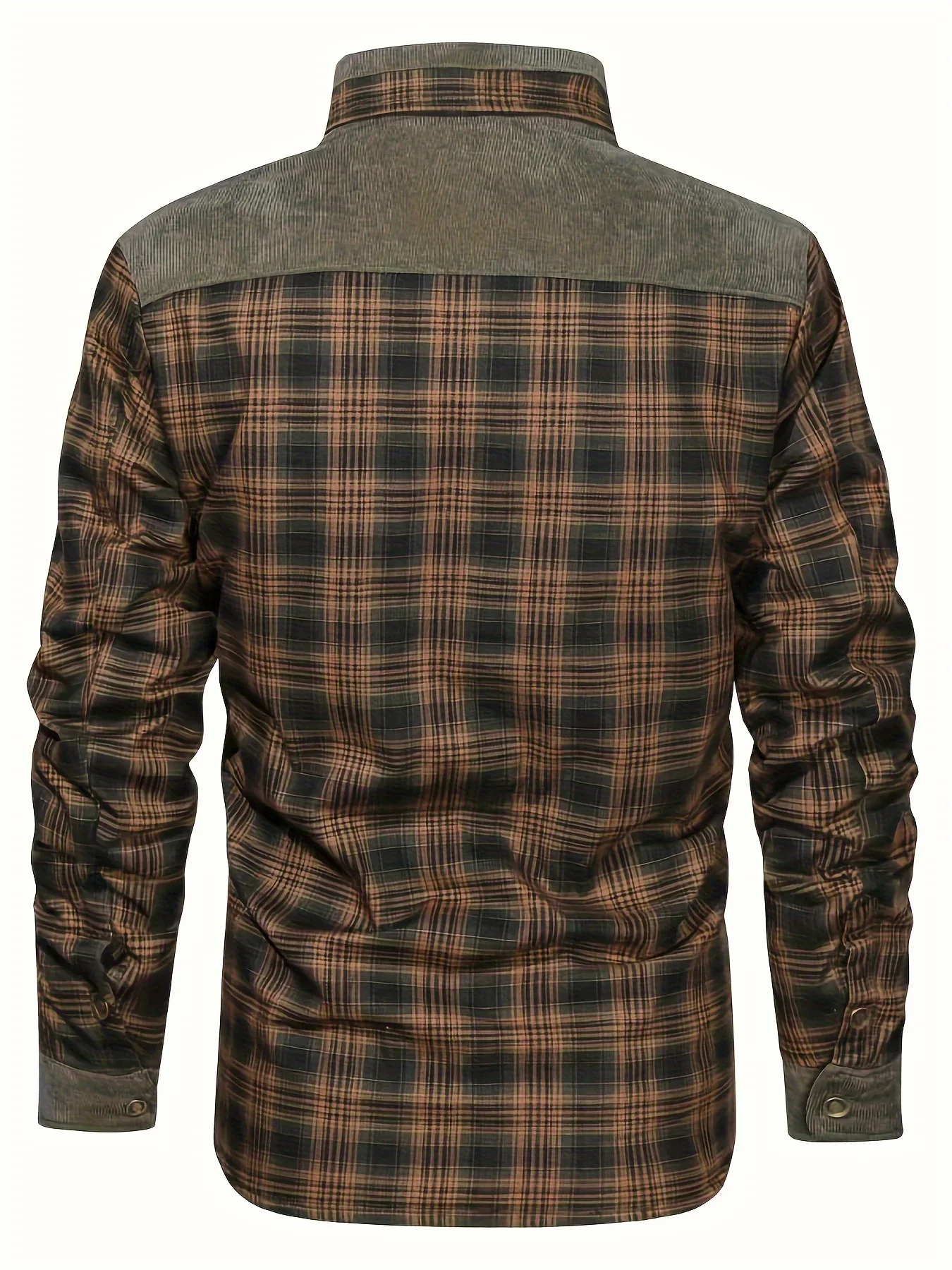 Fleece-Lined Plaid Jacket - Image 13