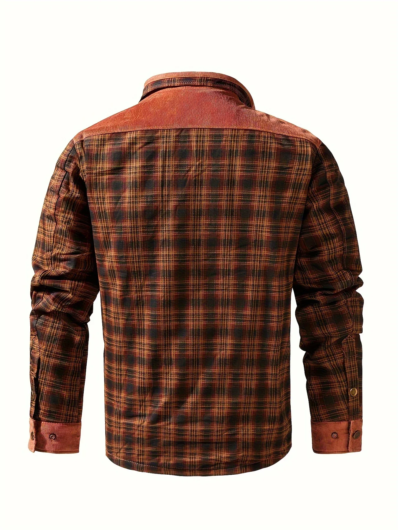 Fleece-Lined Plaid Jacket - Image 19