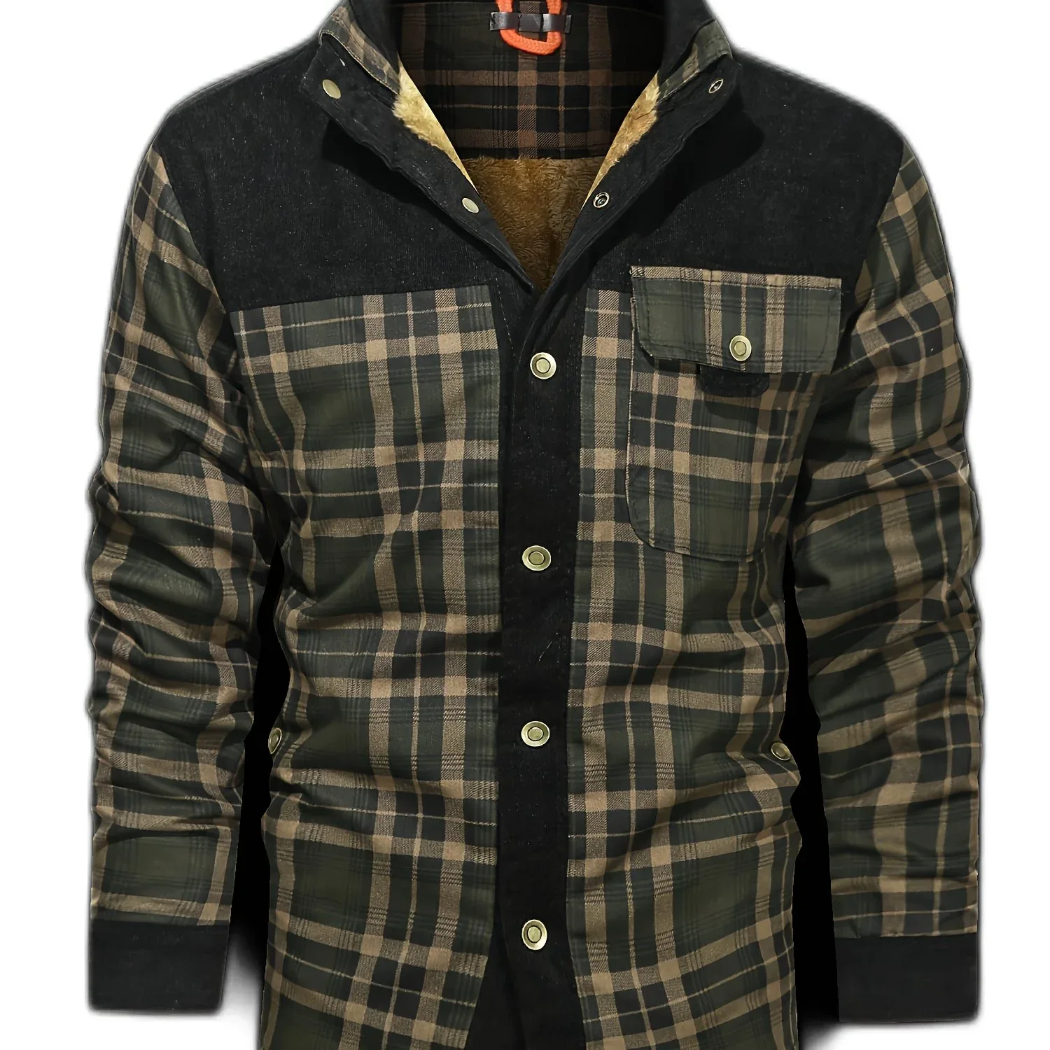 Fleece-Lined Plaid Jacket - Image 21