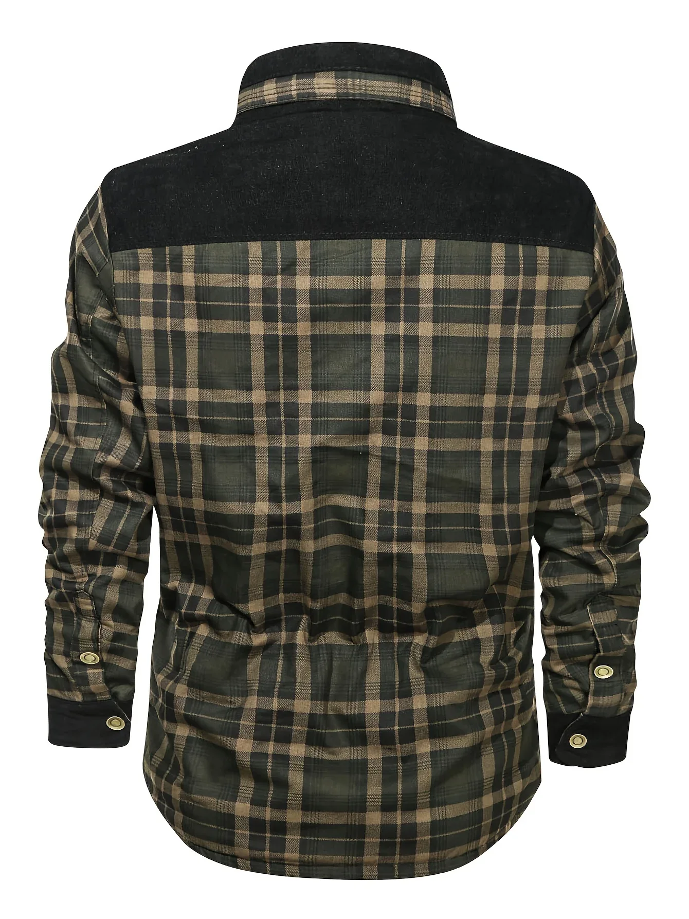 Fleece-Lined Plaid Jacket - Image 6