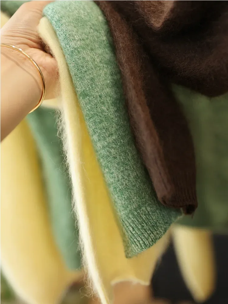 Fleece Wool-Cashmere Button Cardigan - Image 18