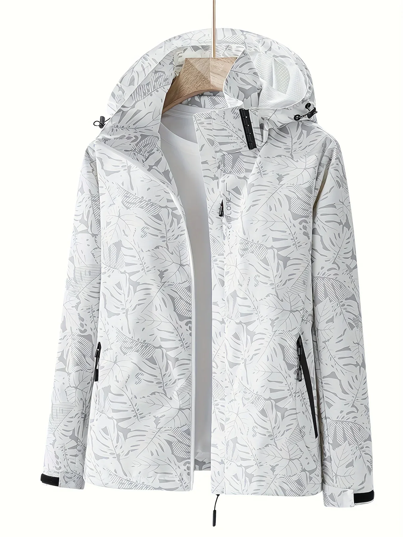 Floral Waterproof Windbreaker - Image 18