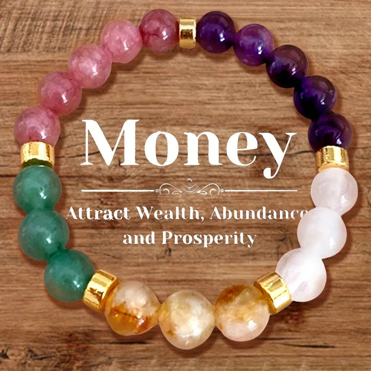 Good Fortune Amethyst Bracelet - Image 6