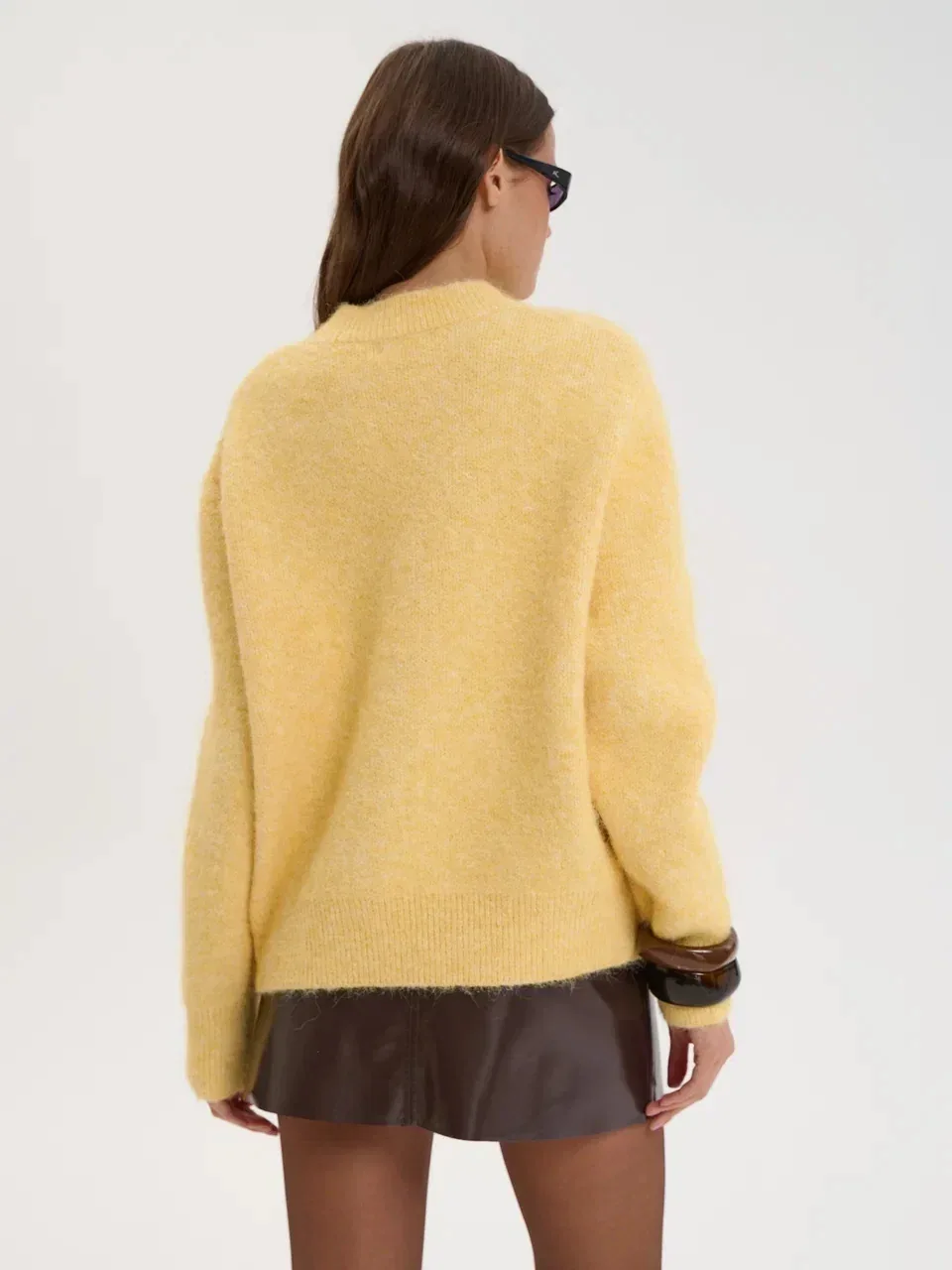 Hirsionsan Basic O Neck Basic Sleeve Sweater Women 2025 Oversized Short Knitted Wool Pullover Female Casual Thick Warm Soft Tops - Image 31