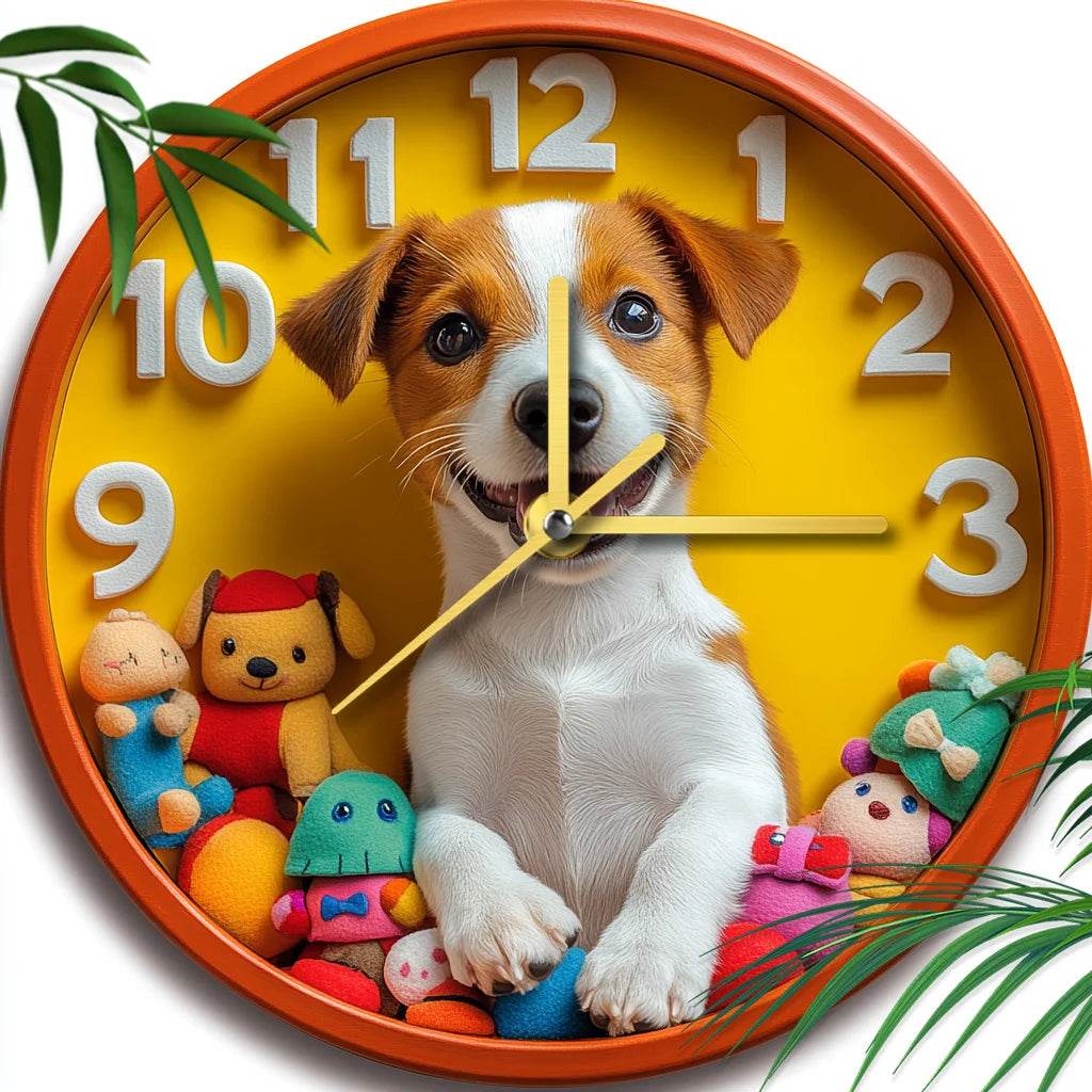 Jack Russell Terrier Silent Wall Clock - Image 11