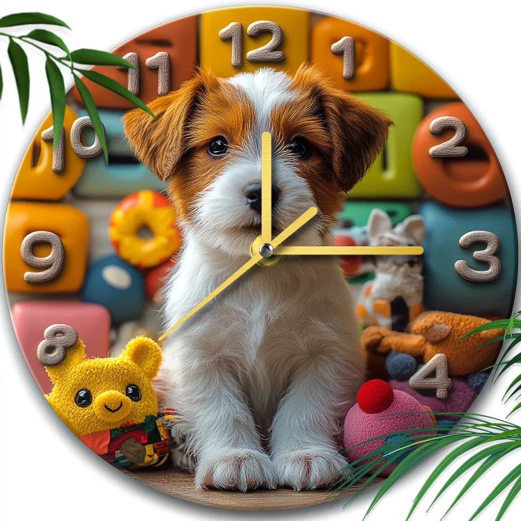 Jack Russell Terrier Silent Wall Clock - Image 4