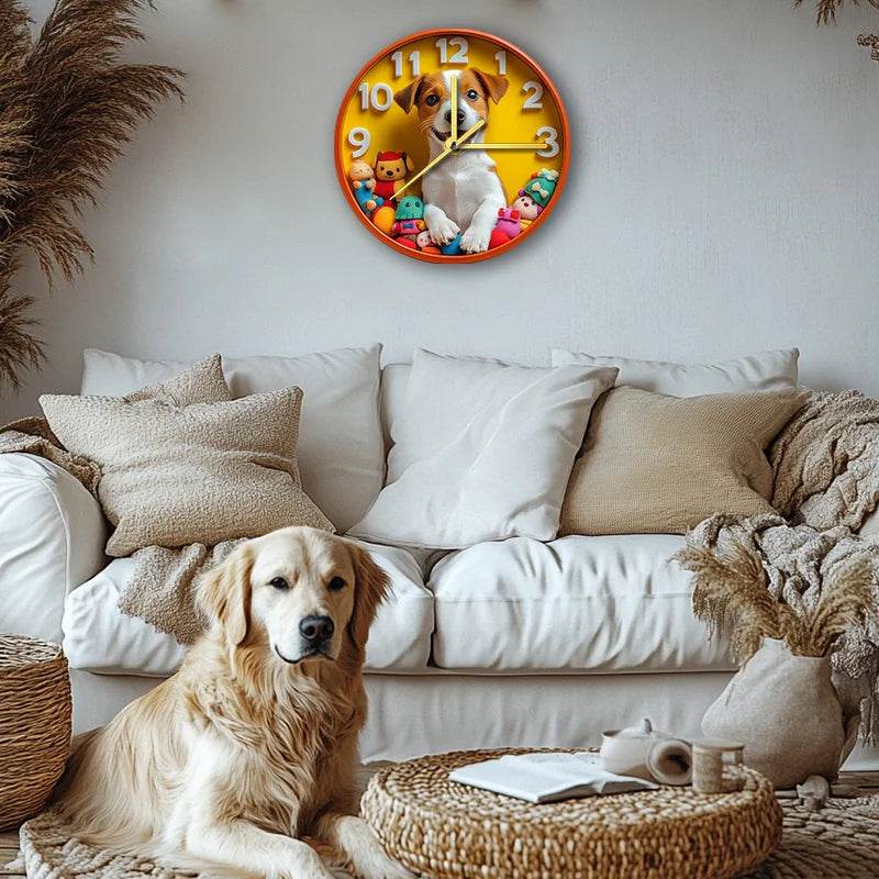 Jack Russell Terrier Silent Wall Clock - Image 7
