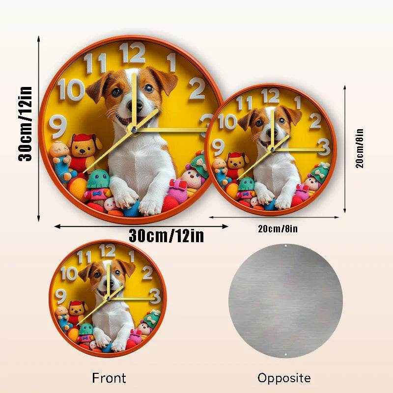 Jack Russell Terrier Silent Wall Clock - Image 9