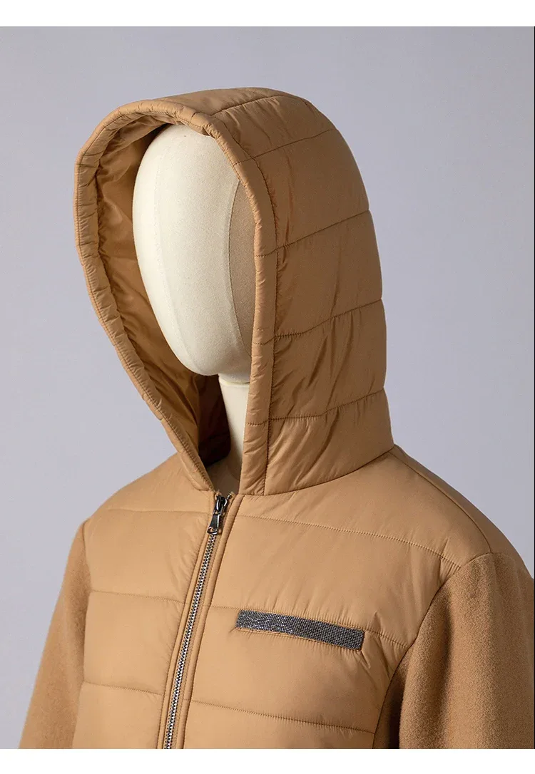 K1036W Luxury brand women's Clothing high-quality women's winter hooded jackets - Image 10