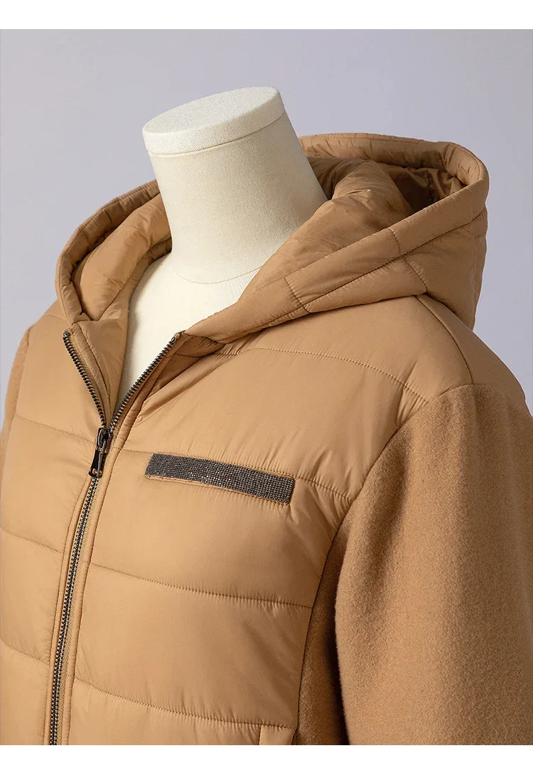 K1036W Luxury brand women's Clothing high-quality women's winter hooded jackets - Image 14