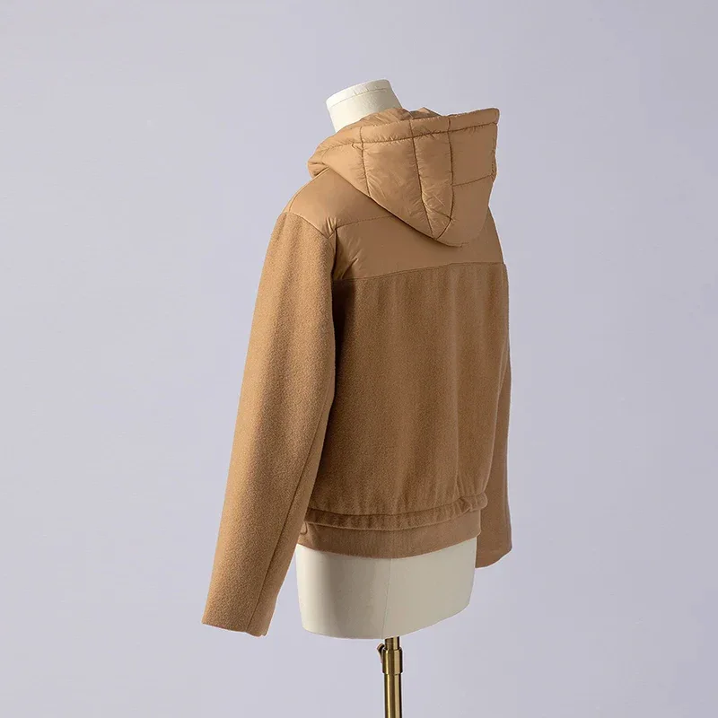 K1036W Luxury brand women's Clothing high-quality women's winter hooded jackets - Image 3