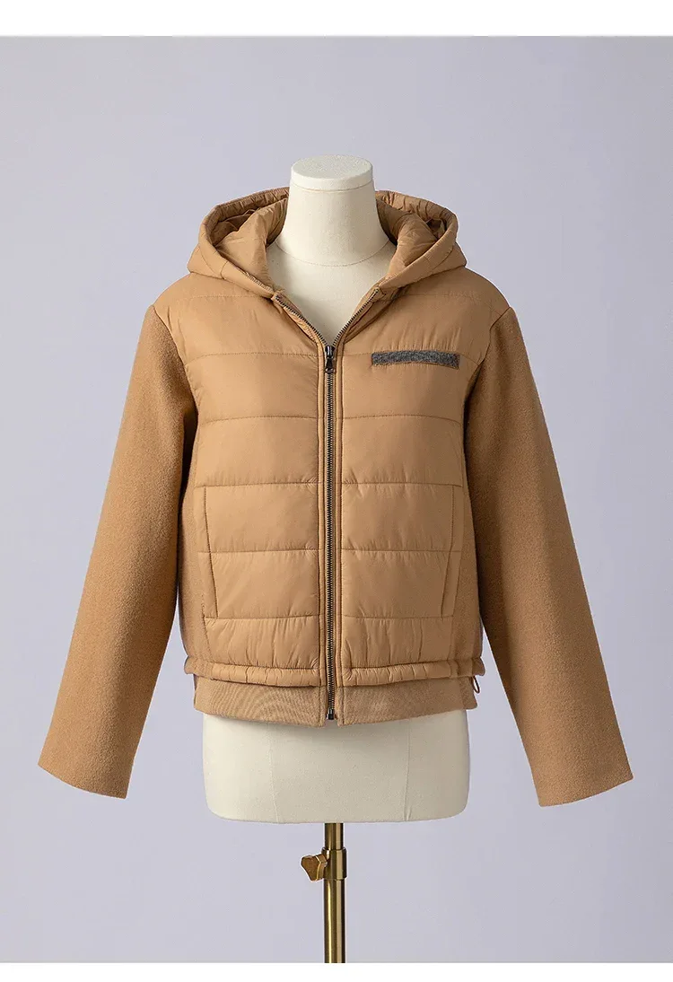 K1036W Luxury brand women's Clothing high-quality women's winter hooded jackets - Image 5