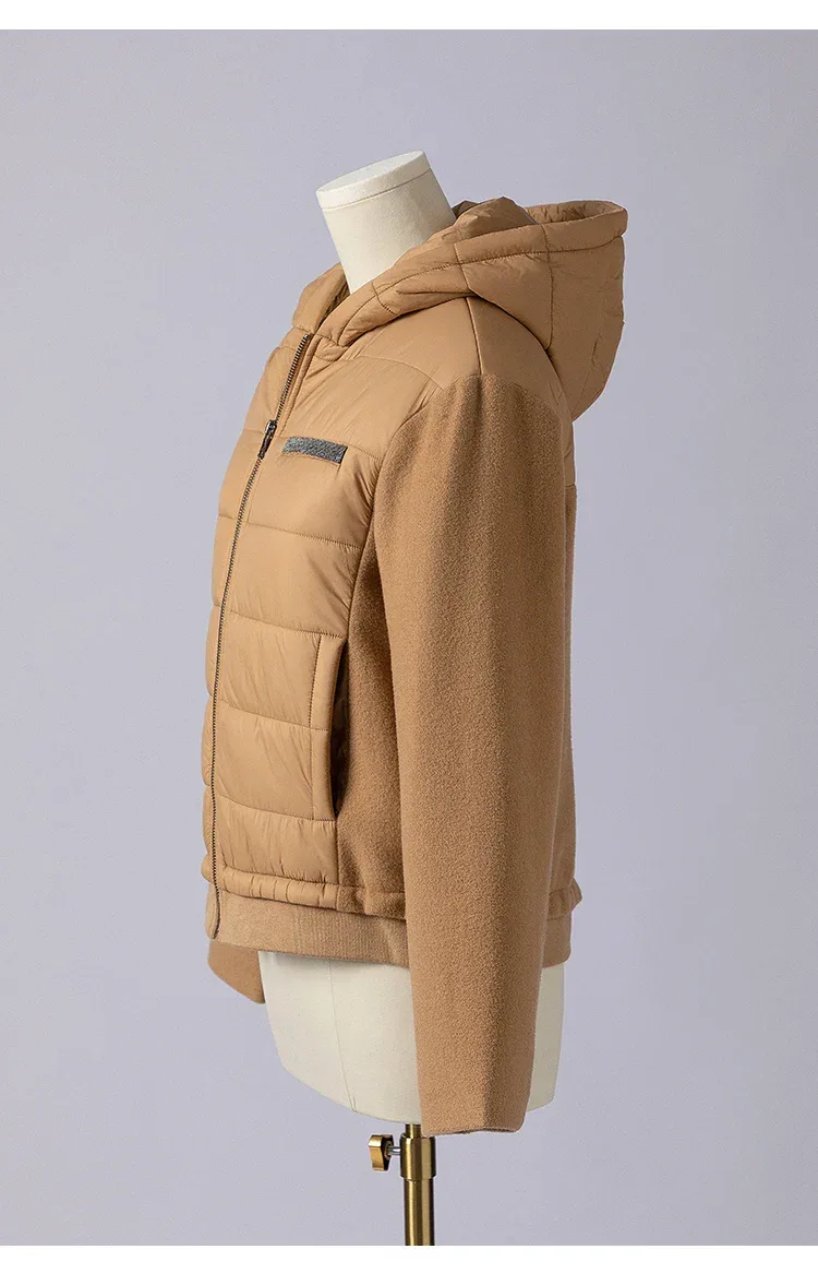 K1036W Luxury brand women's Clothing high-quality women's winter hooded jackets - Image 7