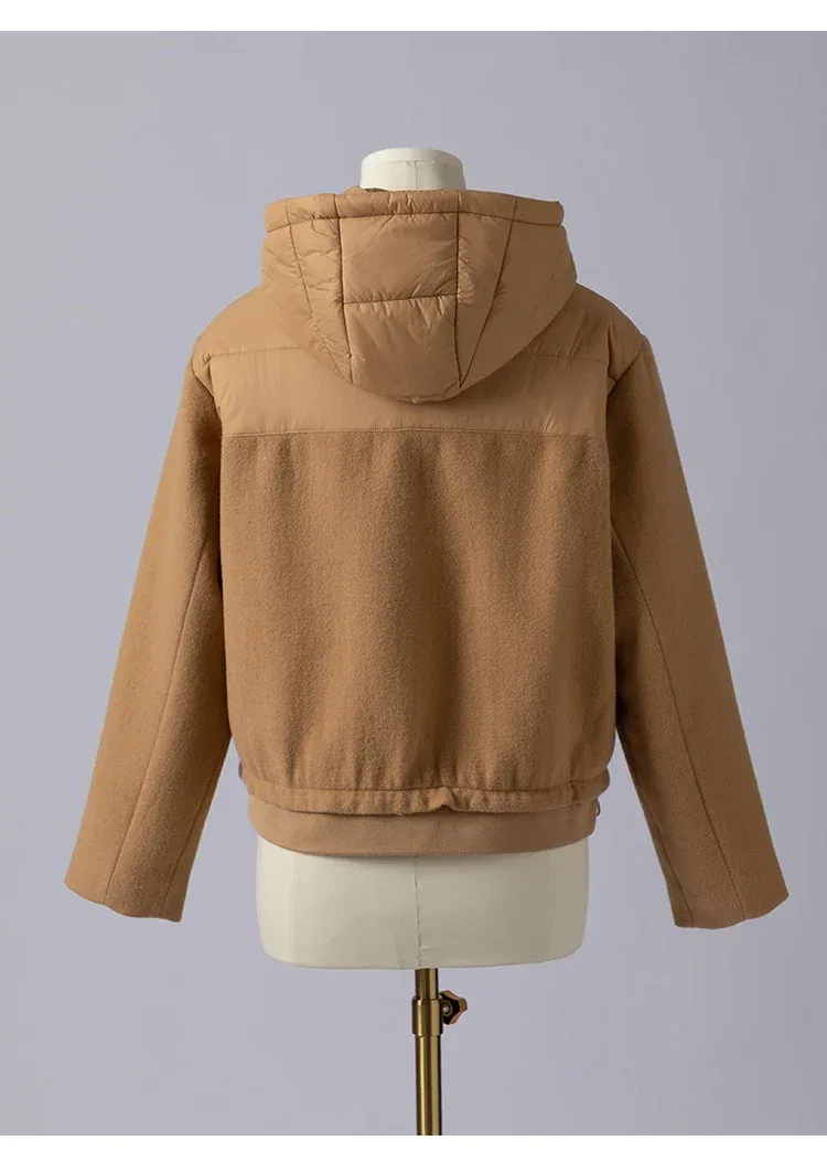 K1036W Luxury brand women's Clothing high-quality women's winter hooded jackets - Image 9