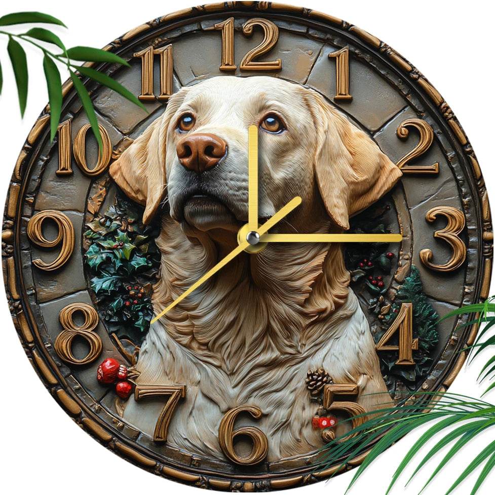 Labrador Retriever Silent Wall Clock - Image 11
