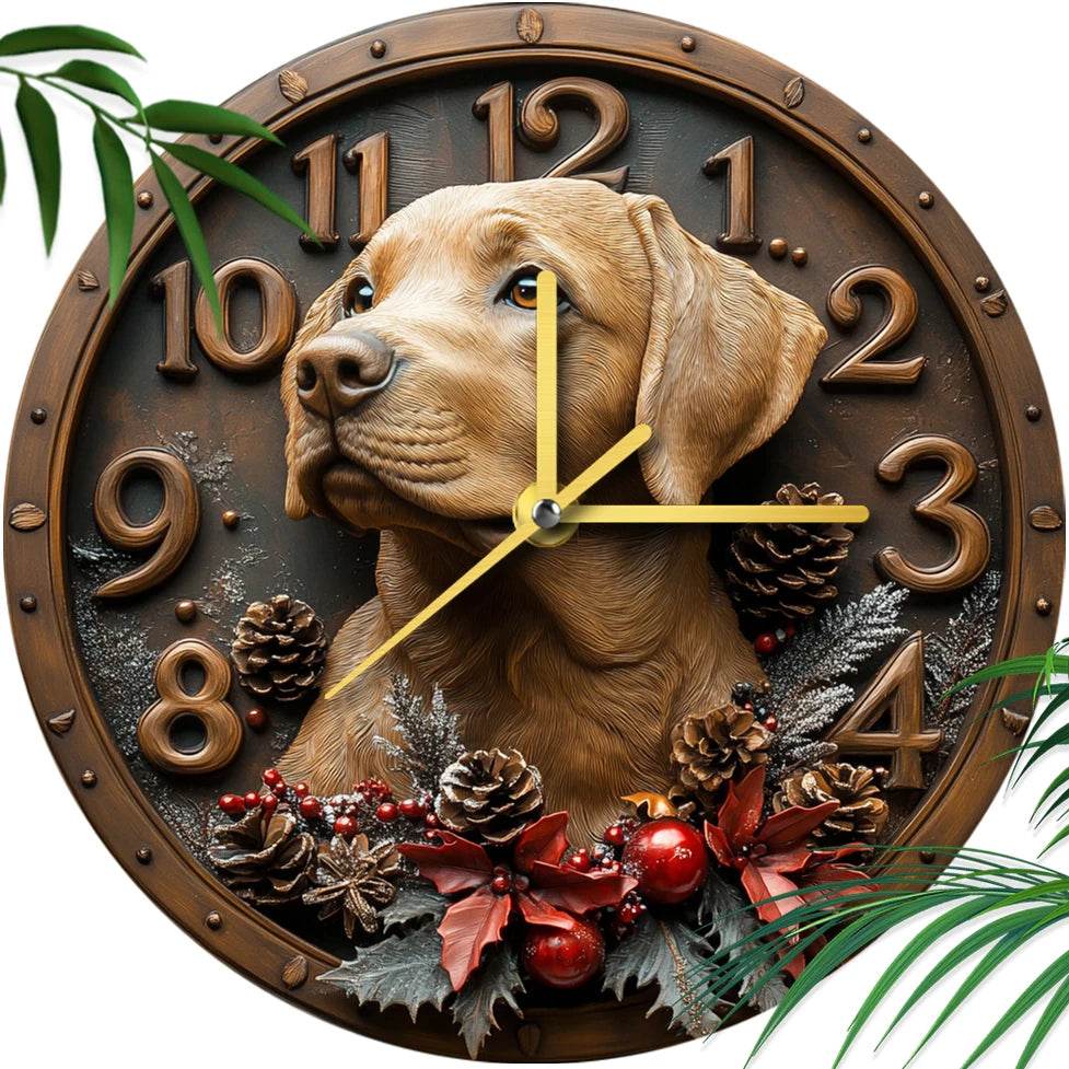 Labrador Retriever Silent Wall Clock - Image 2