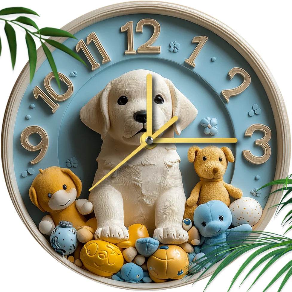 Labrador Retriever Silent Wall Clock - Image 4