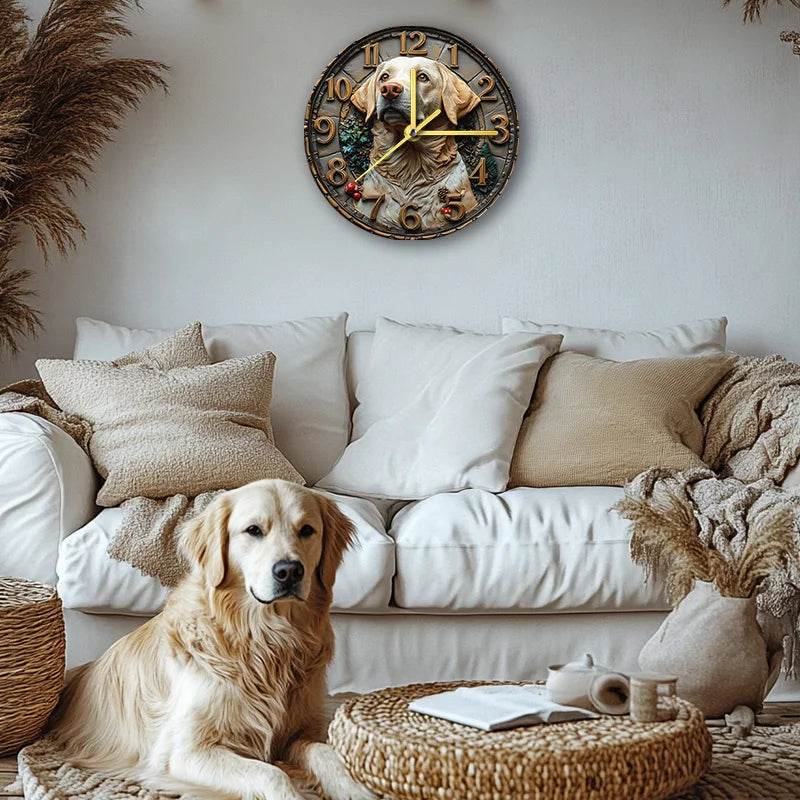 Labrador Retriever Silent Wall Clock - Image 7