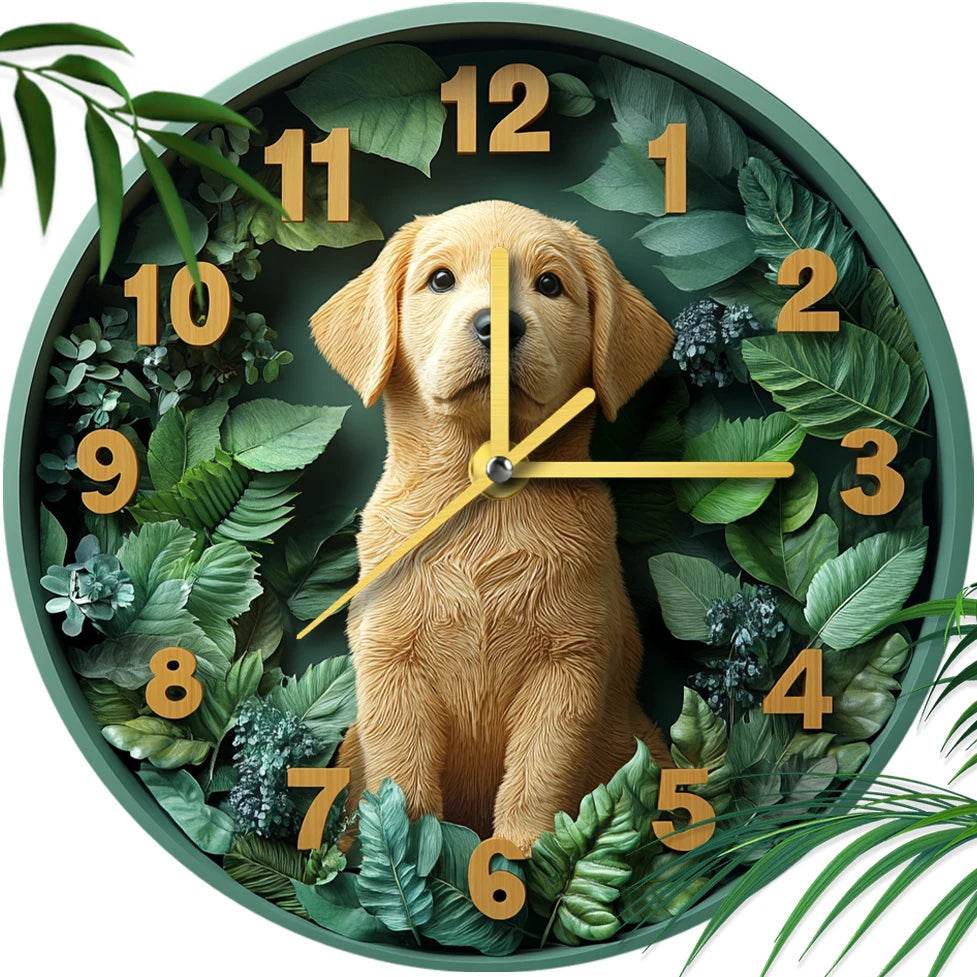 Labrador Retriever Silent Wall Clock - Image 5