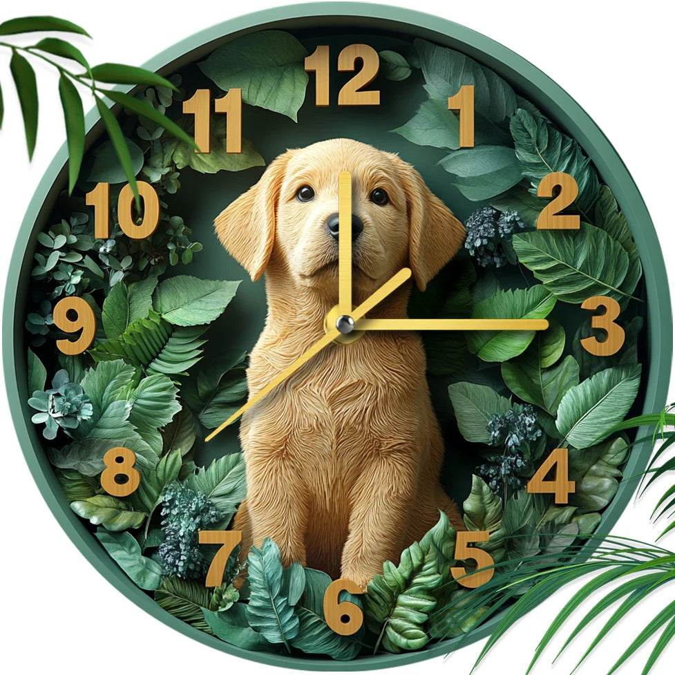 Labrador Retriever Silent Wall Clock - Image 9