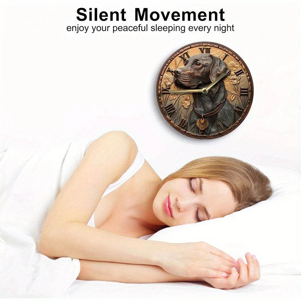 Labrador Retriever Silent Wall Clock - Image 5