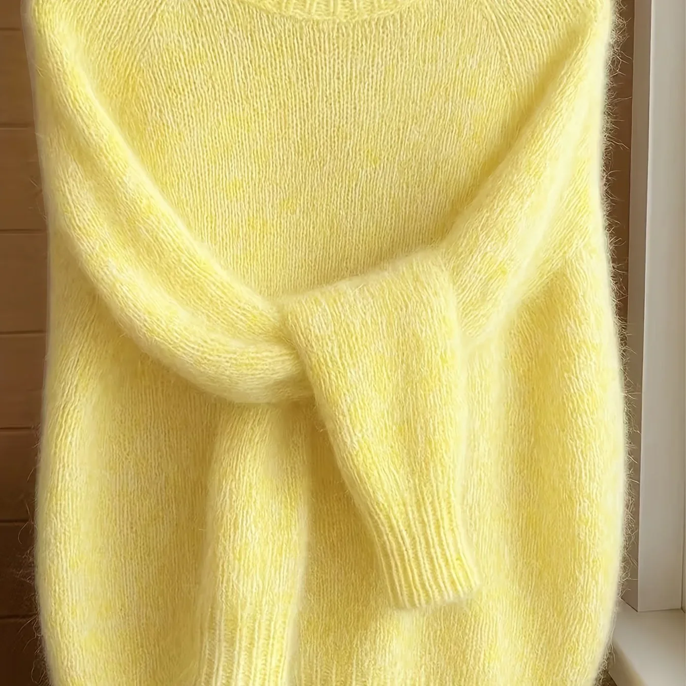 Soft Knit Crew Neck Pullover - Image 35