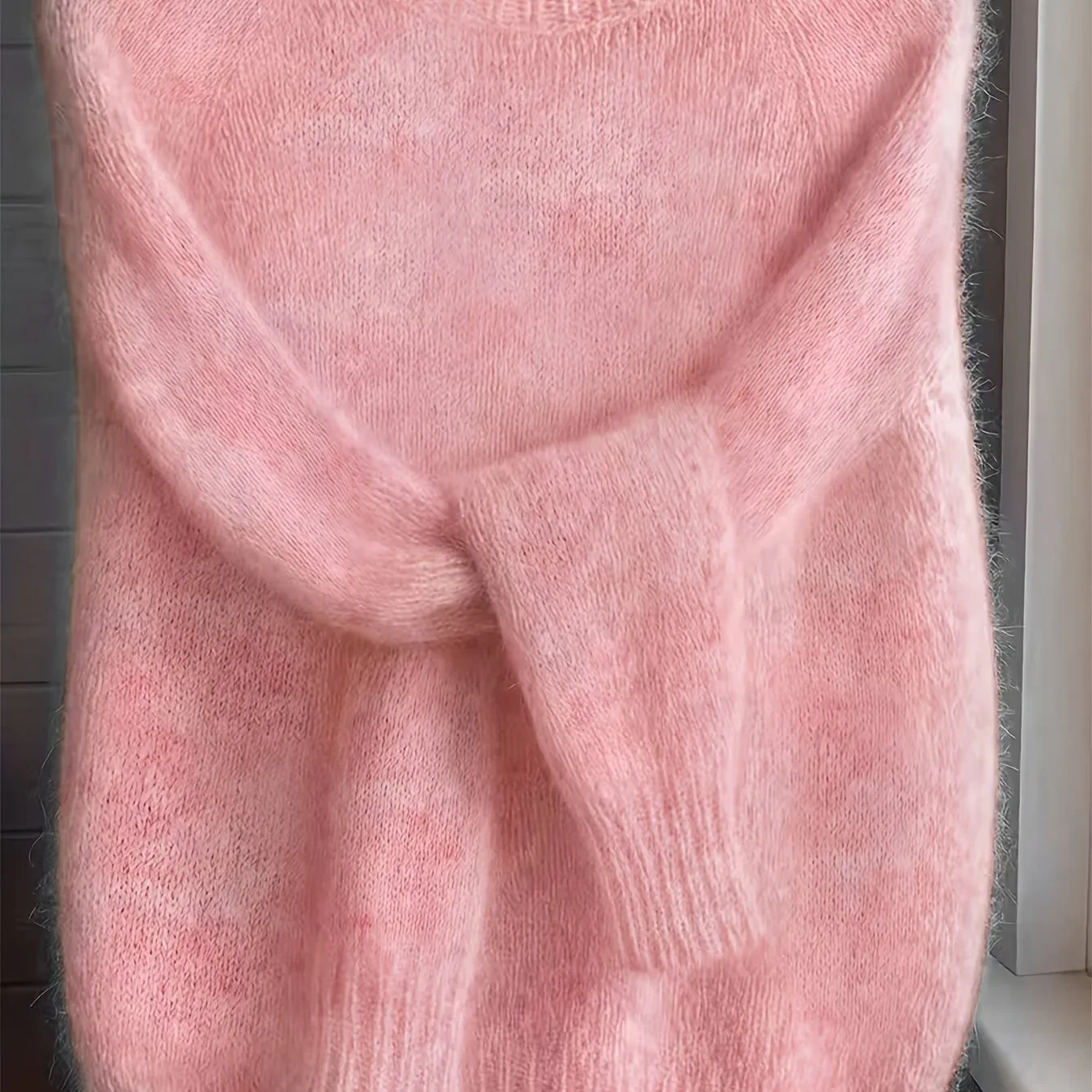 Soft Knit Crew Neck Pullover - Image 42