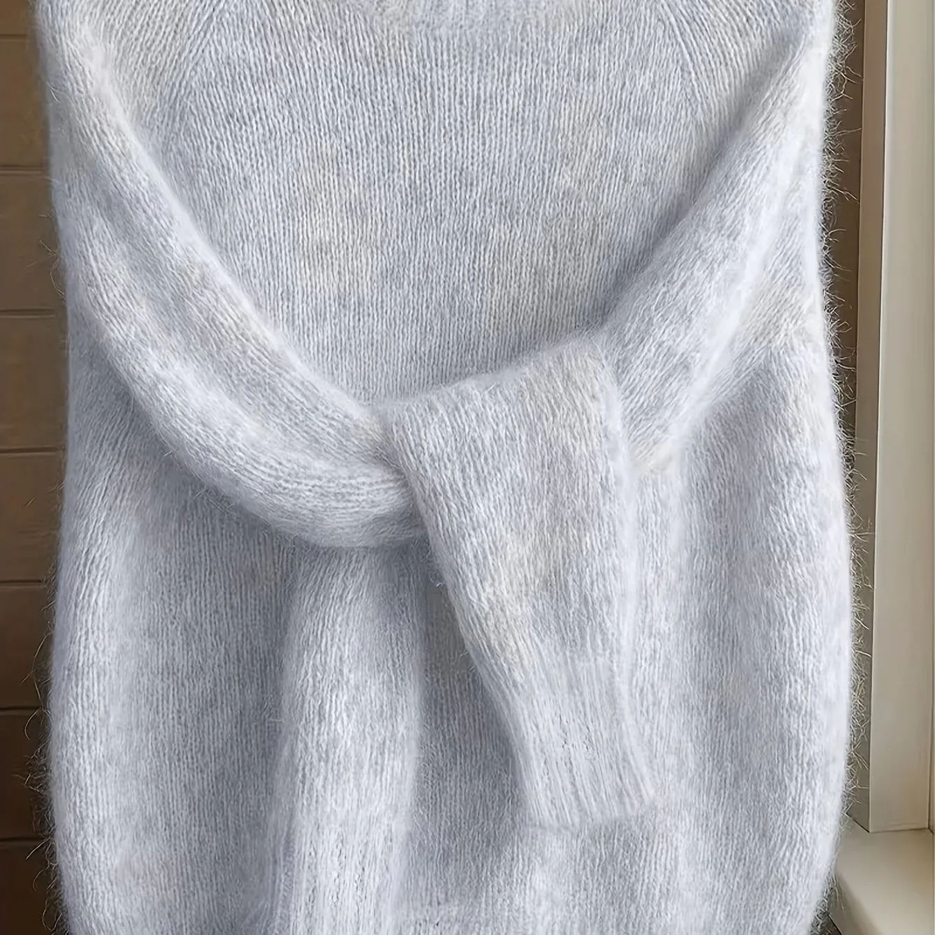 Soft Knit Crew Neck Pullover - Image 43