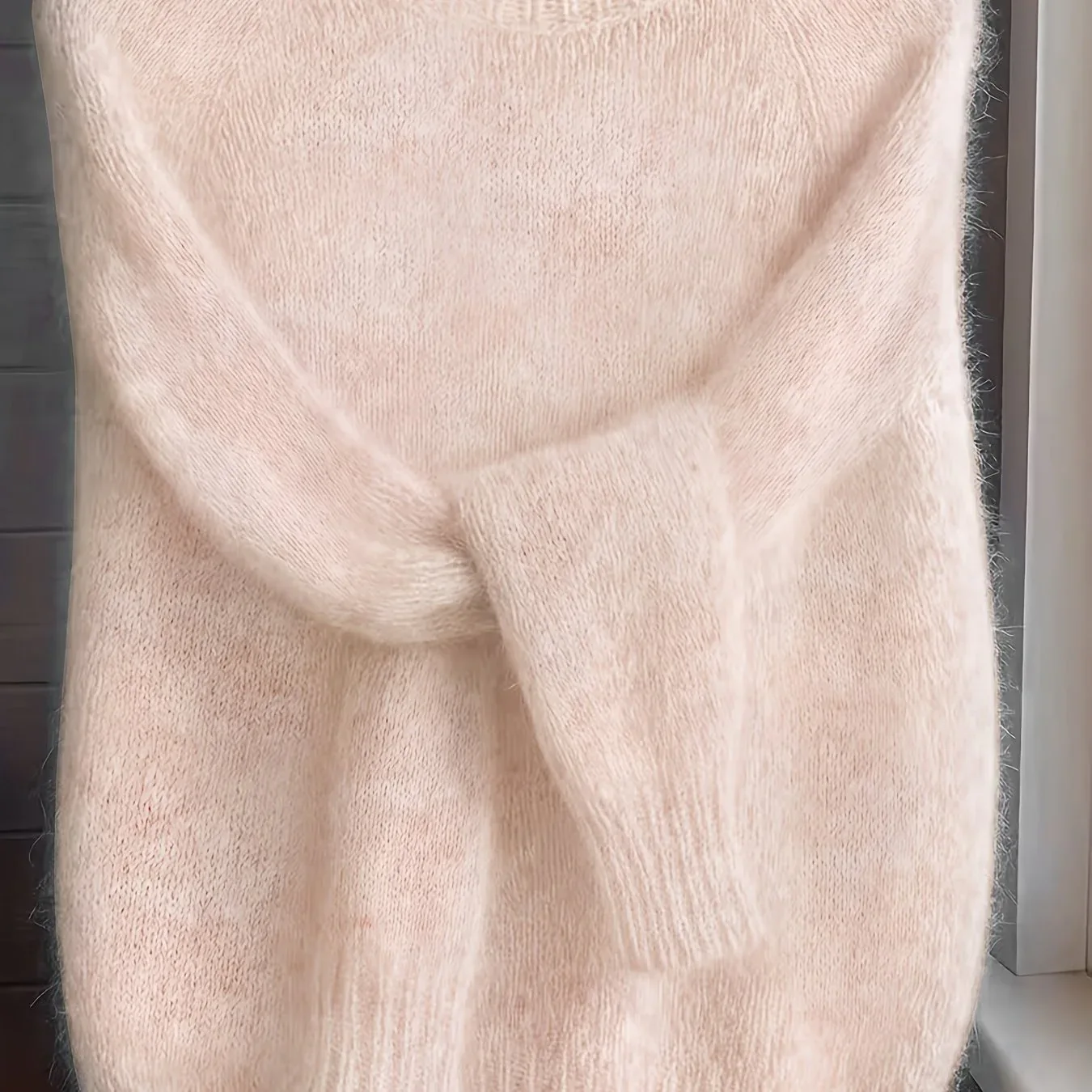 Soft Knit Crew Neck Pullover - Image 49